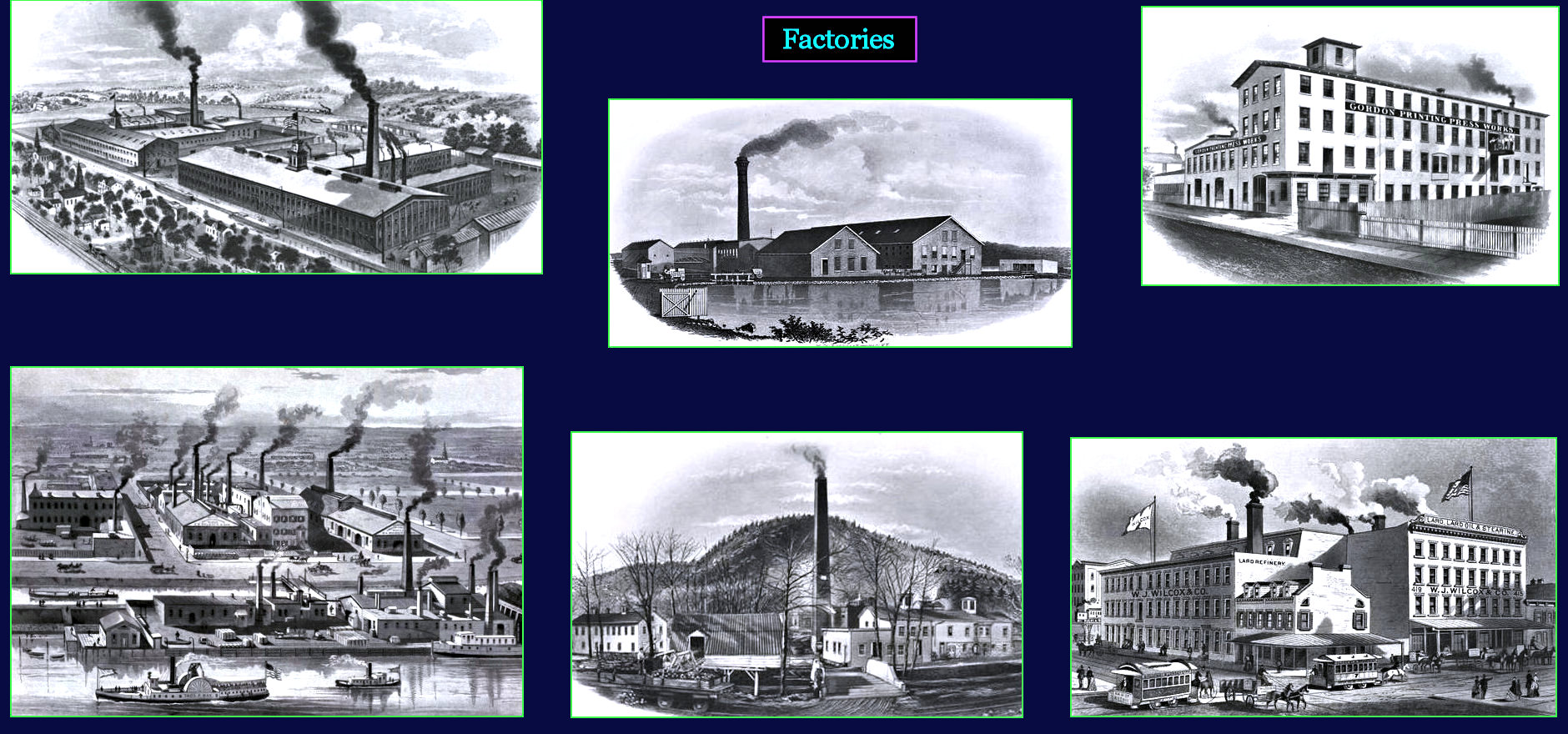 Factories, 1870